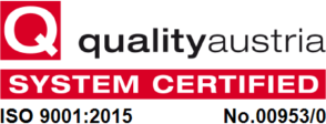 ISO 9001:2015 certification of the ZIMM Group for screw jacks