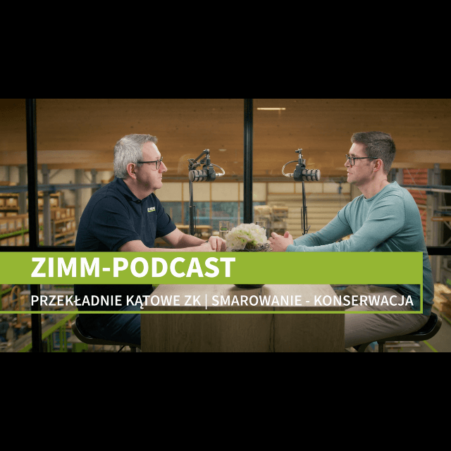 Jakie wymagania dotyczą smarowania, wymiany środka smarnego i uruchomienia przekładni kątowej ZK? | ZIMM